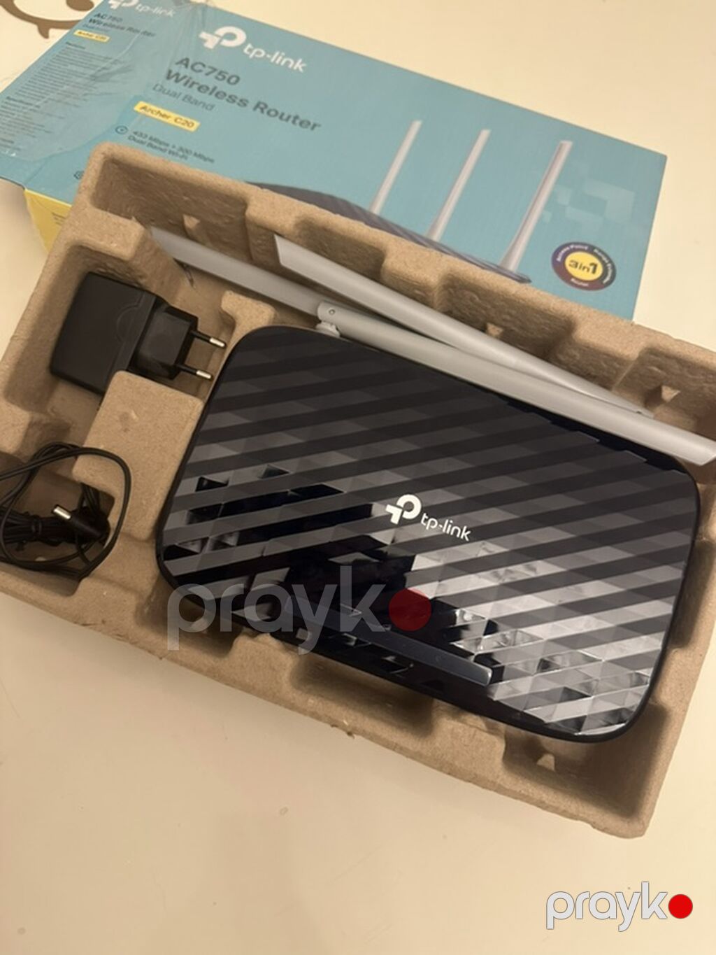 TP-Link Archer C20 AC750 Dual Band Wireless Router Xüsusiyyətlər — Şəbəkə və server avadanlığı, Bakı (2)