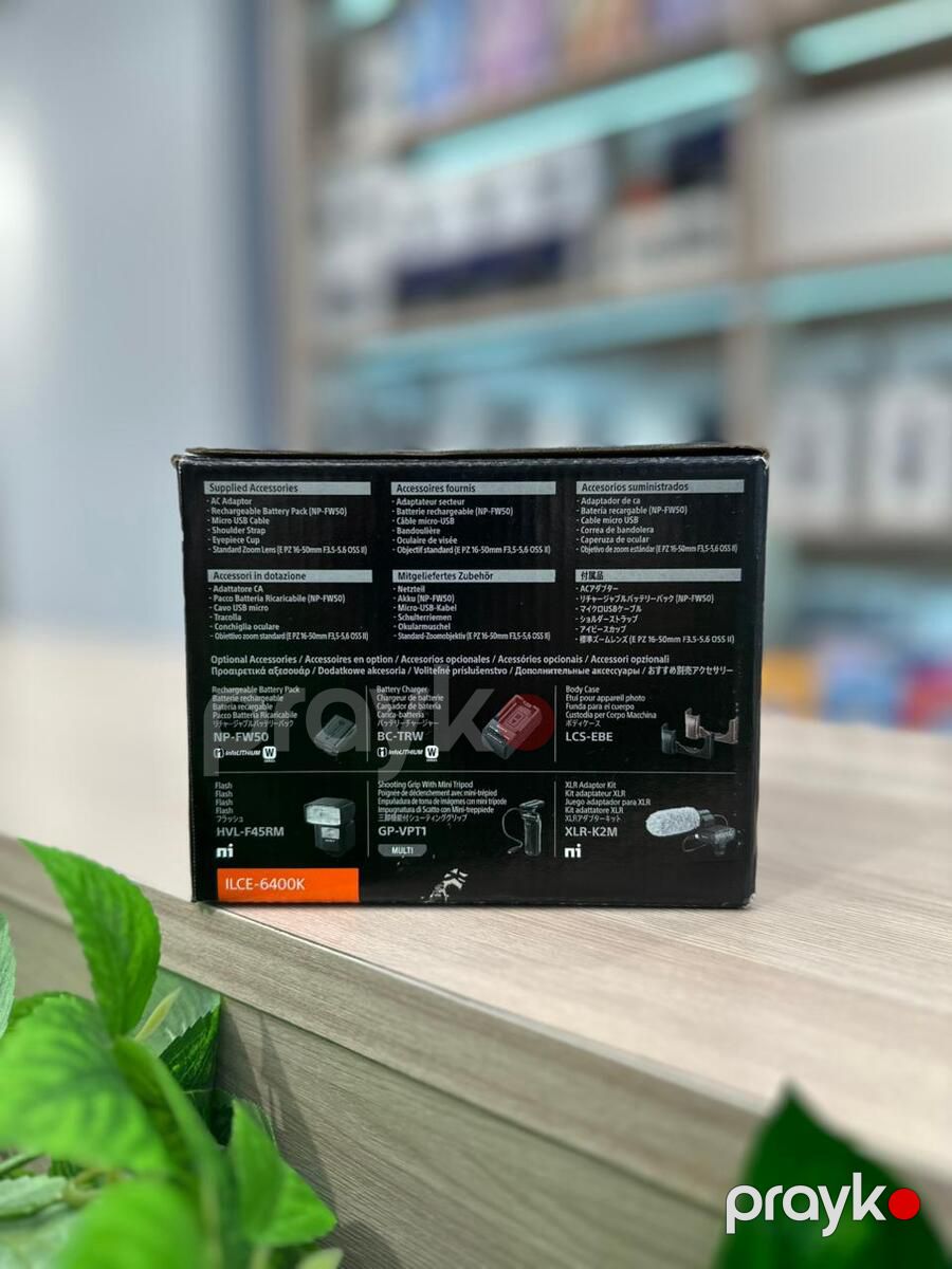 Fotoaparat "Sony A6400 kit + 16-50 mm" — Foto və video texnikası, Bakı (2)
