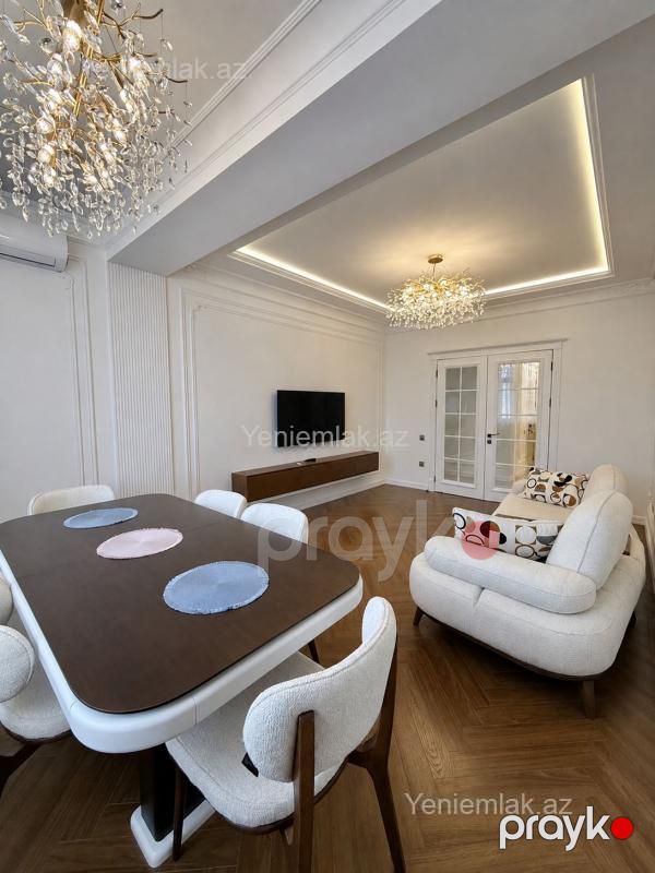 Satılır 3 otaqlı Bina evi menzil (Yeni tikili), 118 m², Nərimanov rayonu — Mənzil, Bakı (2)