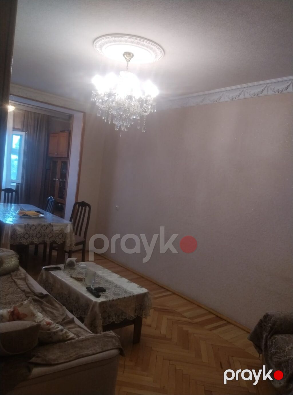 3 otaqlı mənzil,hamam tualet ayrı, təmirli. Unvan: Mahrasa bağı, bina — Mənzil, Gəncə (7)