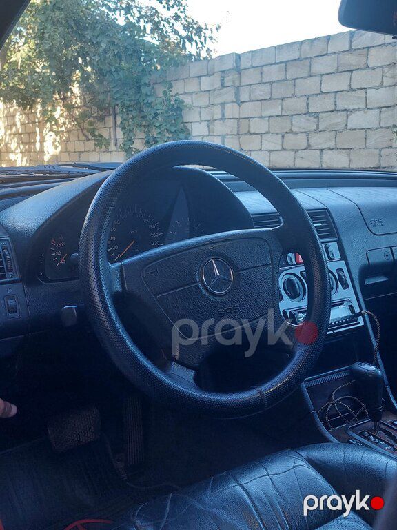 Mercedes C 200, 2.0 L, 1999 il, 265 000 km — Avtomobillər, Yevlax (12)