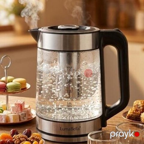 Elektrik çaydan Luma bella — Bakı