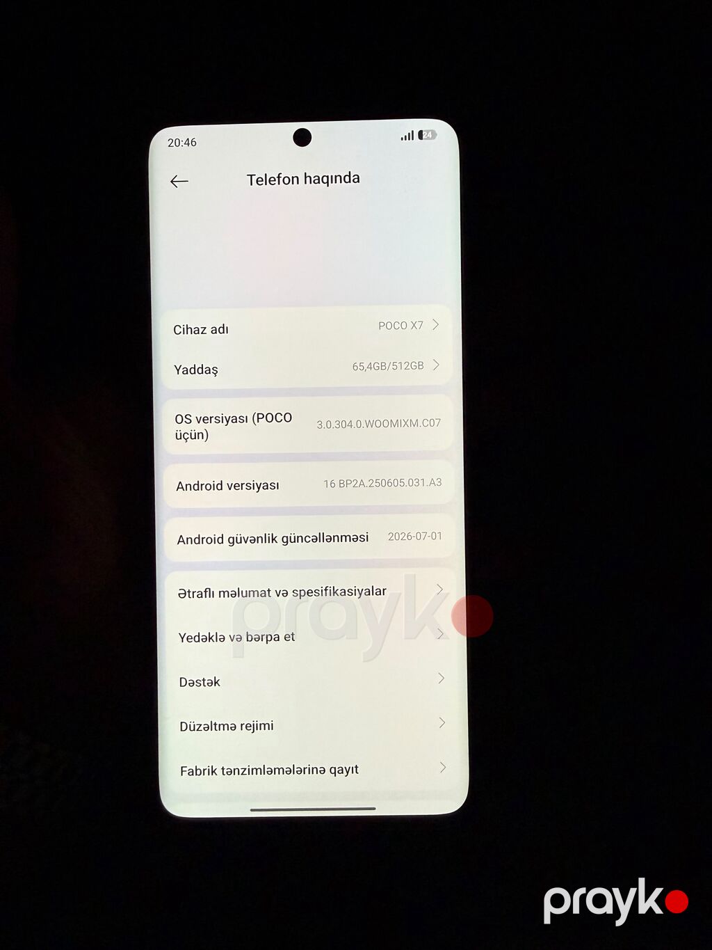 Poco X7, 512 GB, rəng - Yaşıl — Xiaomi, Saray (6)