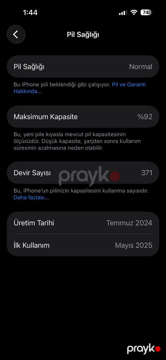 Apple iPhone 15 Pro Blue Titanium 128GB/8GB — Smartfonlar, Bakı (6)