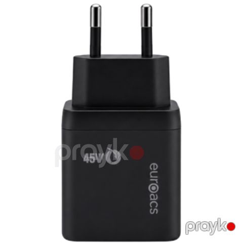 Adapter Euroacs 45W EU-Q07 Black — Bakı