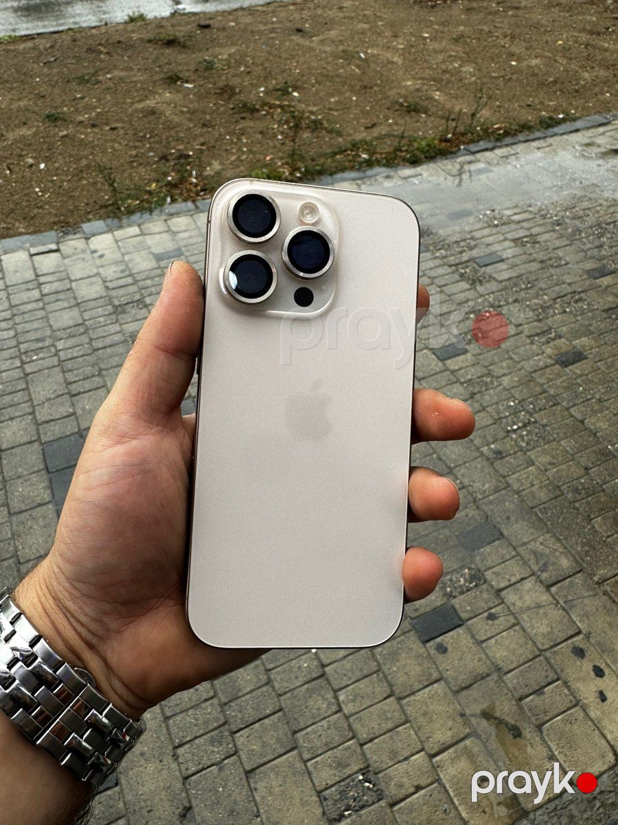 Apple iPhone 16 Pro Natural Titanium 128GB/8GB — Smartfonlar, Bakı (2)