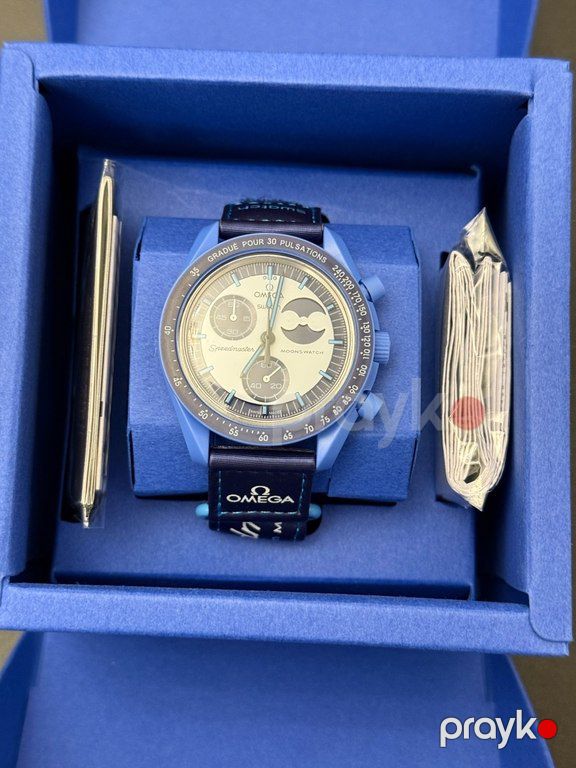"Omega X Swatch Moonphase" qol saatı — Şəxsi əşyalar, Bakı (2)