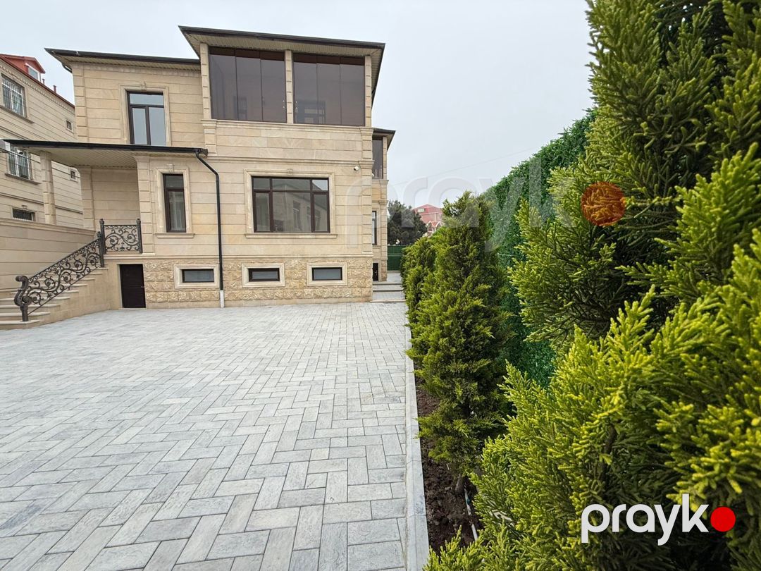 Satılır 6 otaqlı həyət evi/bağ evi 330 m² — Ev, villa, Bakı (3)