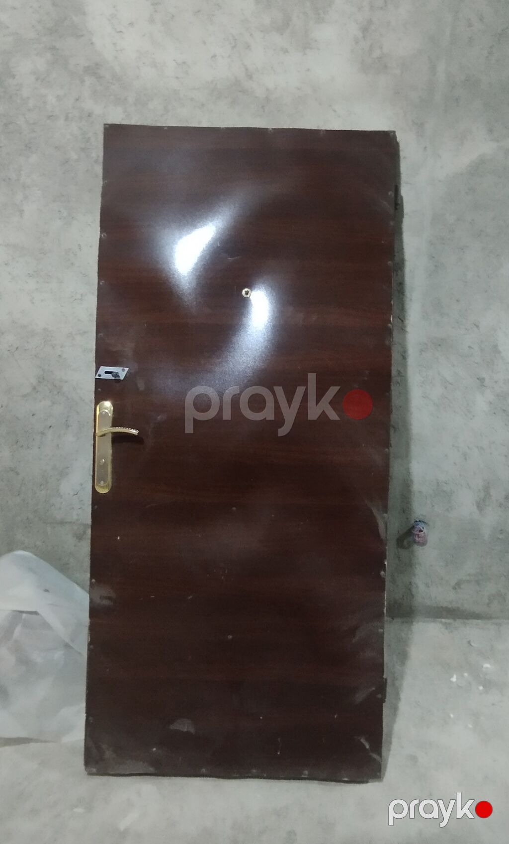 Metal giriş qapısı – dəmir qutu (karkas) ilə komplekt - Material — Pəncərələr, qapılar, balkonlar, Bakı (5)