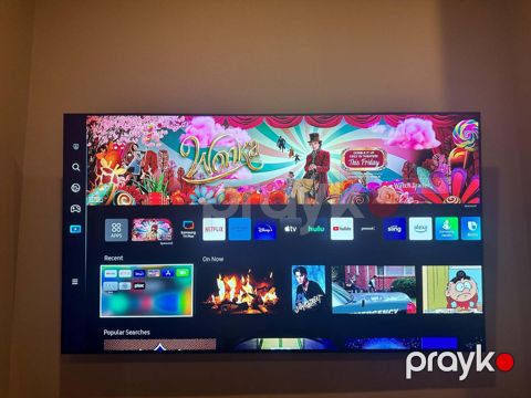 Televizor Samsung Smart 140 sm Crystal 4 K UHD — Bakı