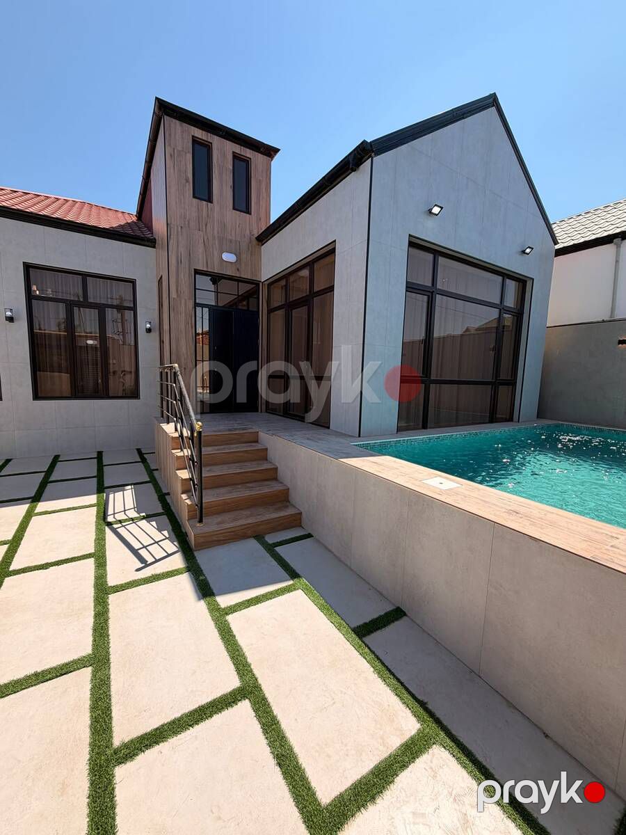 Satılır 4 otaqlı həyət evi/bağ evi 145 m² — Ev, villa, Bakı (2)