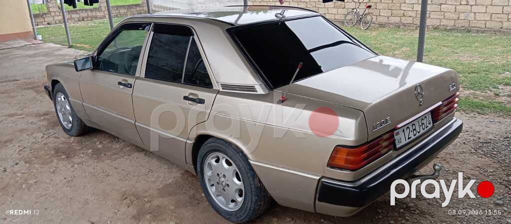 Mercedes 190, 2.0 L, 1991 il, 200 000 km — Avtomobillər, Bakı (10)