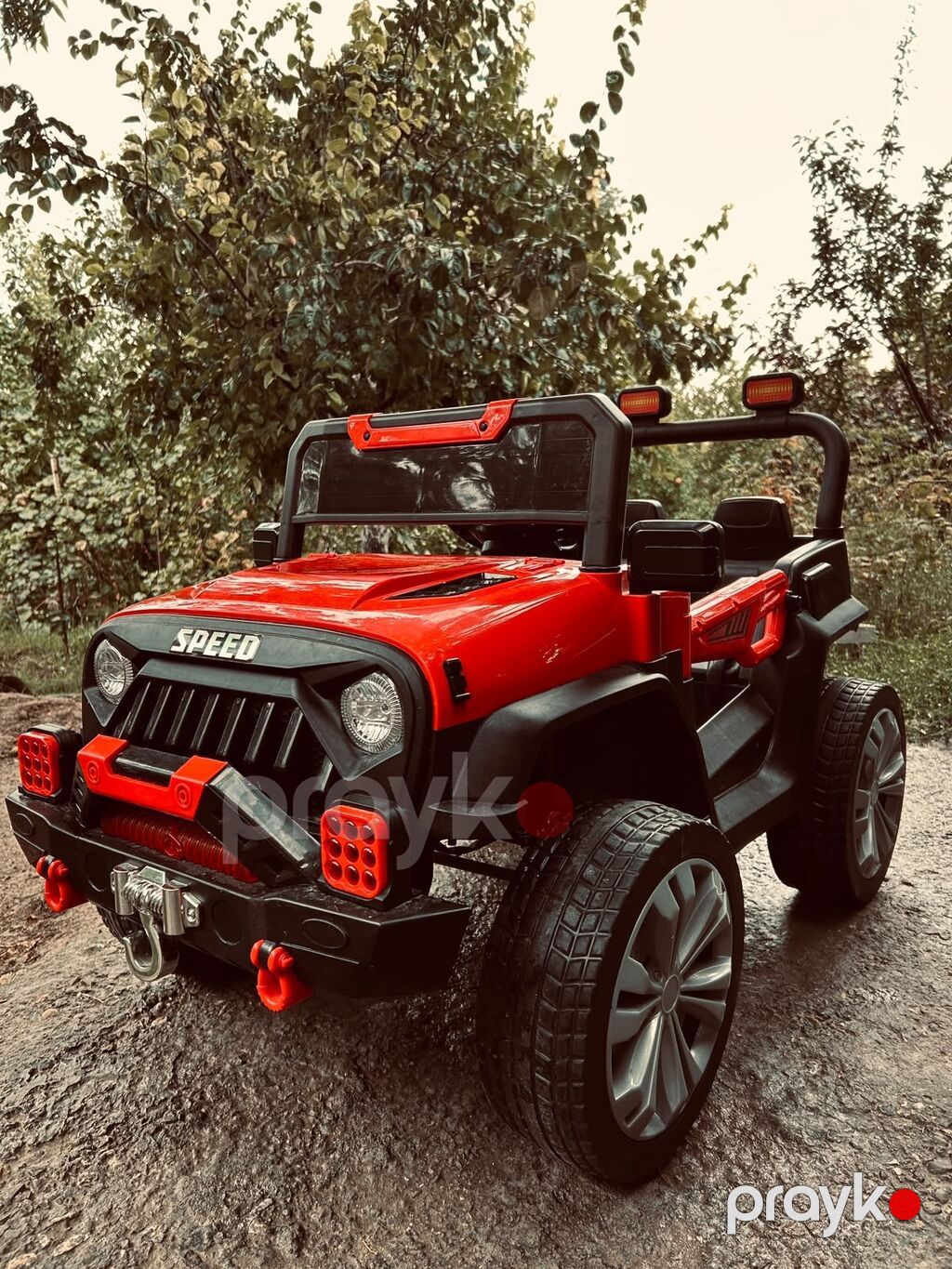 Uşaq üçün elektrikli “Jeep” tipli idarə olunan maşın Xüsusiyyətlər — Uşaq avtomobilləri, Bakı (4)