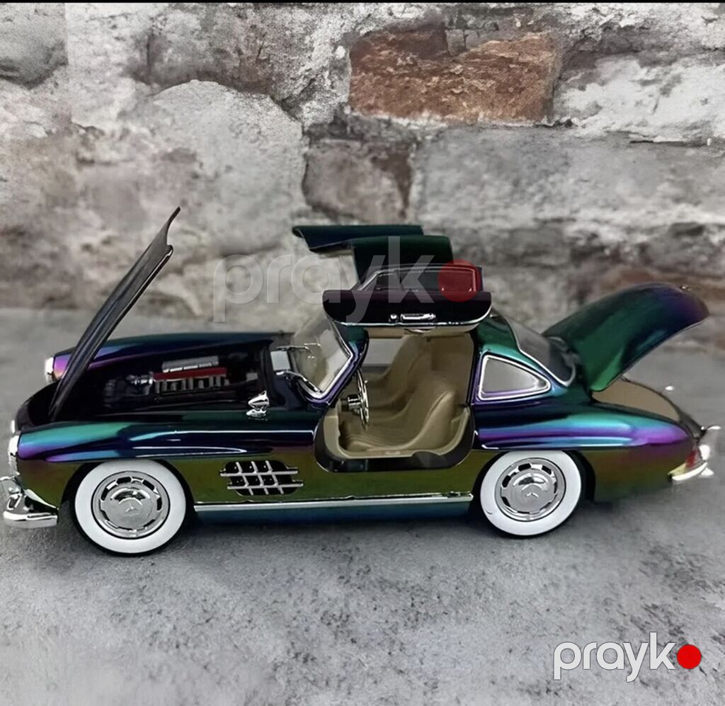 Miqyaslı model avtomobil – klassik Mercedes-Benz 300 SL “Gullwing” — Modellar, Bakı (2)