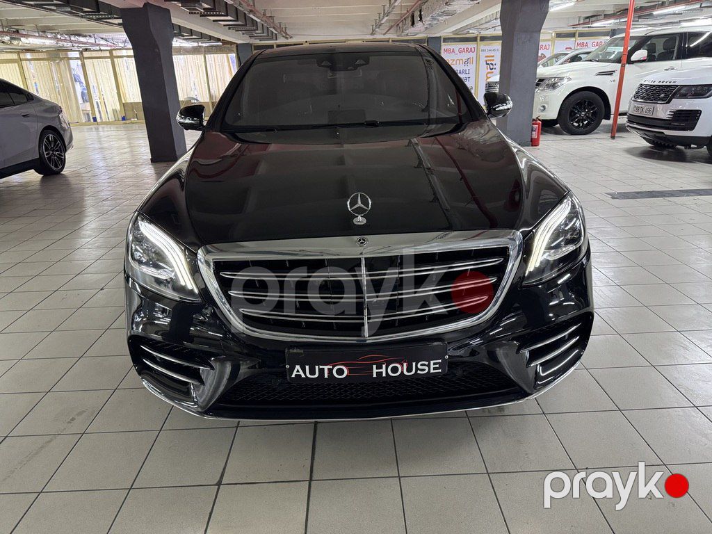 Mercedes S 560 4MATIC, 4.0 L, 2018 il, 60 000 km — Avtomobillər, Bakı (9)