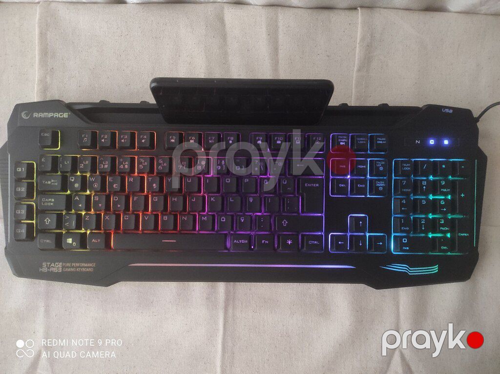 Rampage gaming klaviatura — Periferik cihazlar, Bakı (10)