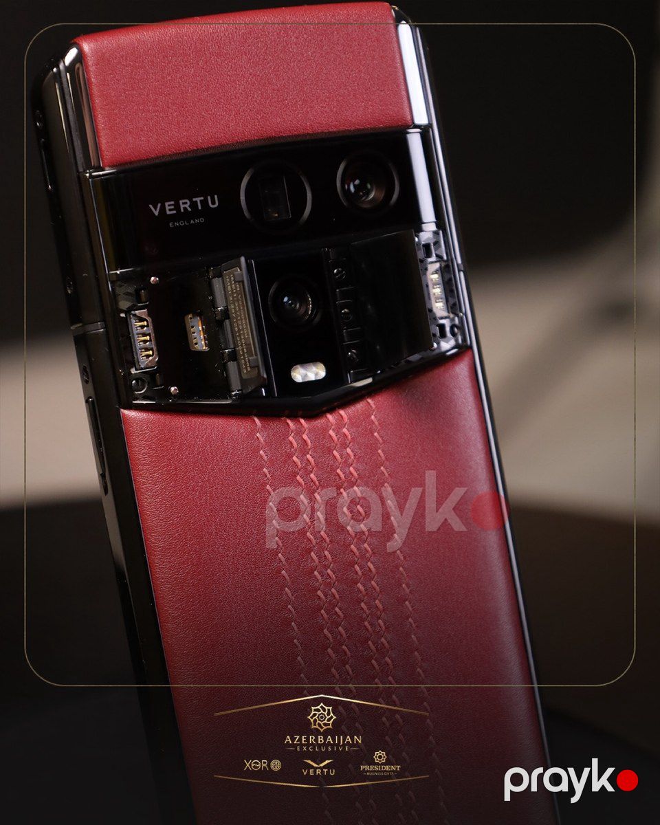 Vertu Agent Q Red Wine 1TB 2026 — Smartfonlar, Bakı (5)