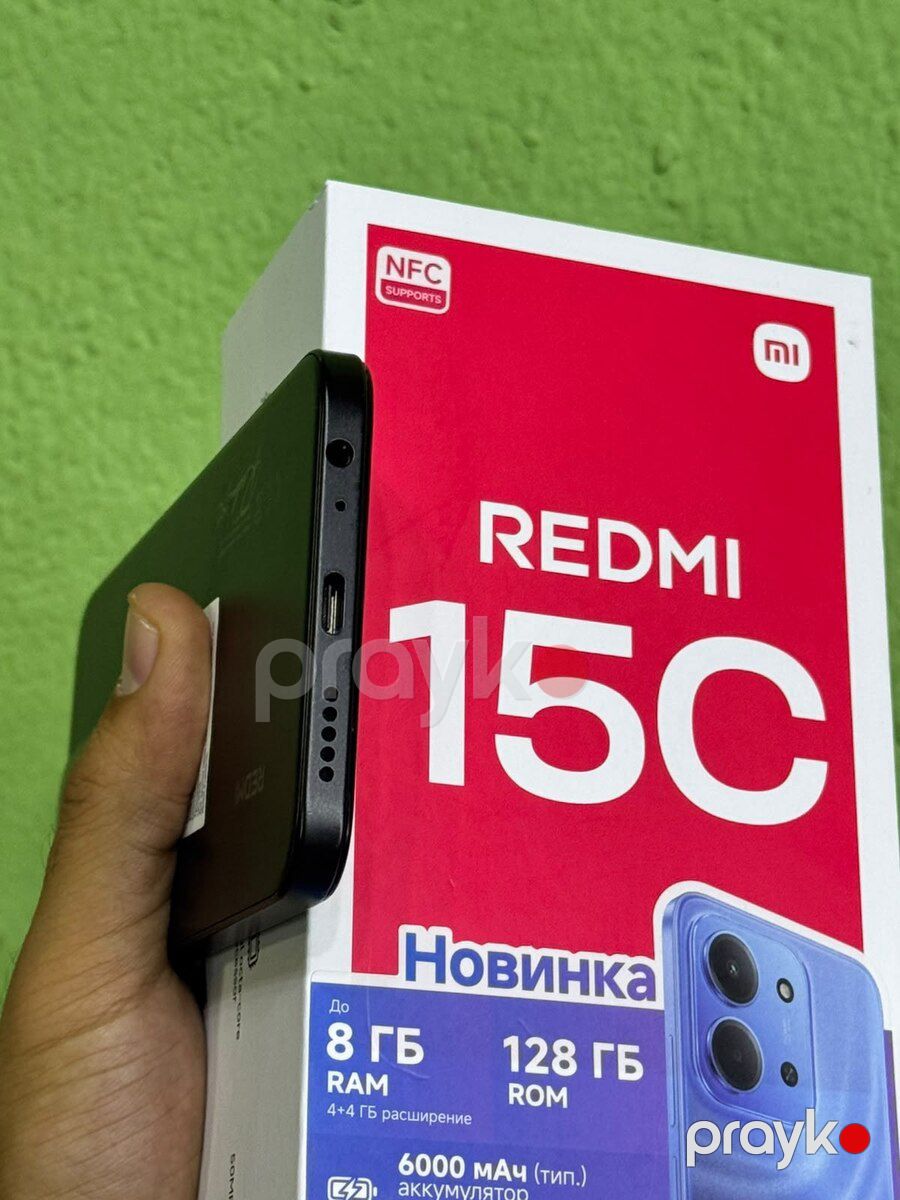 Xiaomi Redmi 15C Midnight Black 128GB/4GB — Smartfonlar, Bakı (5)