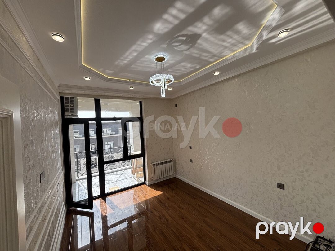 3-otaqlı yeni tikili, Nəsimi r., 110 m² — Mənzil, Bakı (8)