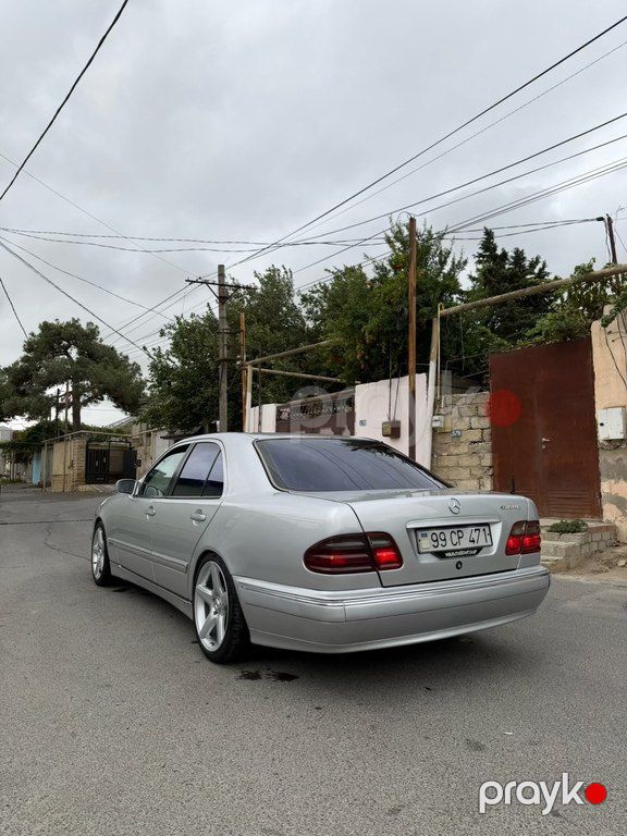 Mercedes E 220, 2.2 L, 2000 il, 400 000 km — Avtomobillər, Bakı (3)
