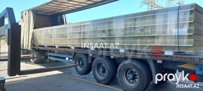 120 mm Pir sendviç panel — Tikinti blokları, kərpic və panellər, Bakı (5)