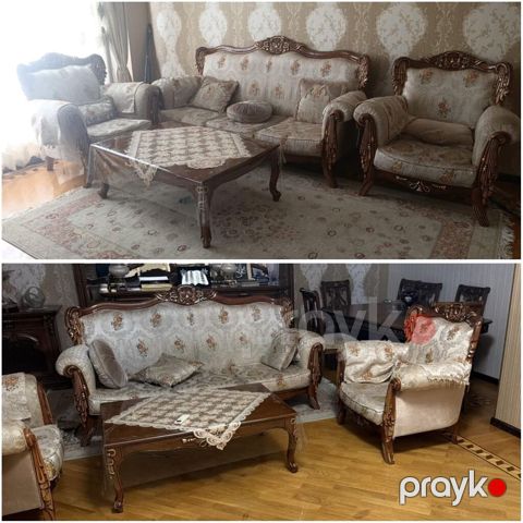 İşlənmiş, Divan, 2 kreslo