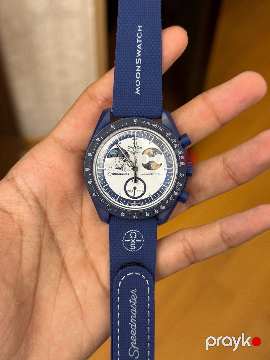 Swatch Moonswatch Mıssıon TO Earthphase - Moonshın — Şəxsi əşyalar, Bakı (2)