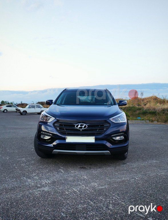 Hyundai Santa Fe, 2.0 L, 2018 il, 129 000 km — Avtomobillər, Bakı (3)