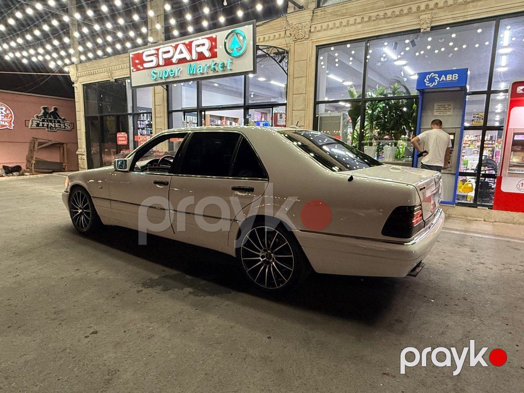 Mercedes S 320, 3.2 L, 1995 il, 342 000 km — Avtomobillər, Bakı (6)