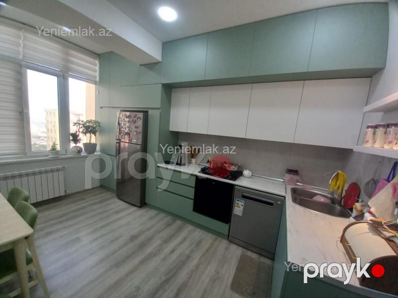 Satılır 3 otaqlı Bina evi menzil (Yeni tikili), 103 m², Xətai rayonu — Mənzil, Bakı (6)