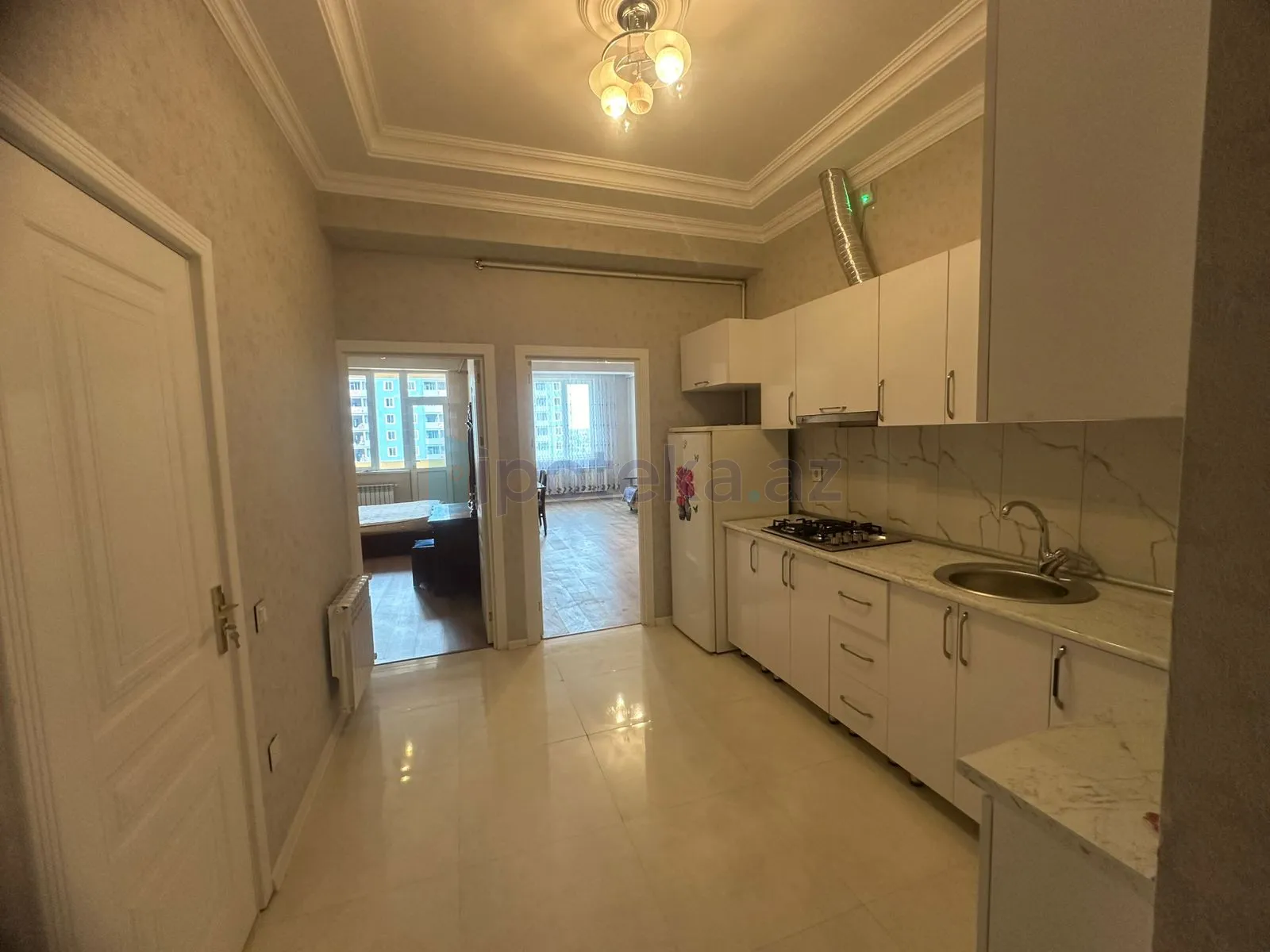 Satılır: 2 Otaq, Yeni tikili, Abşeron r., Saray q., 63.00 m² — Saray