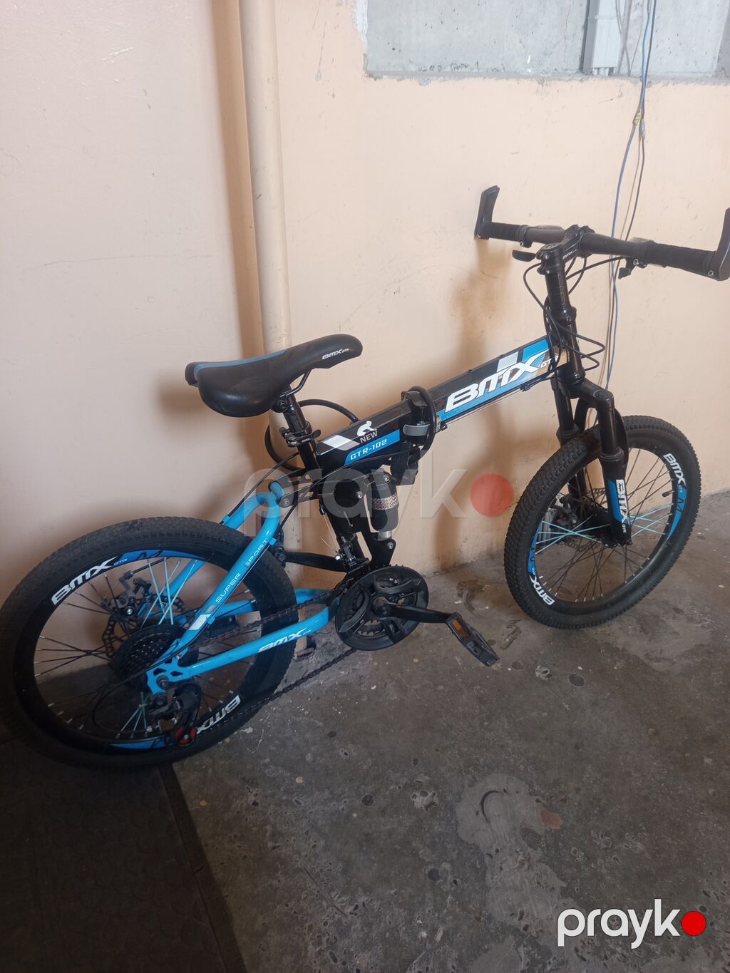 BMX GTR-102 qatlanan dağ velosipedi - Qatlanan — Dağ velosipedləri, Digah (2)