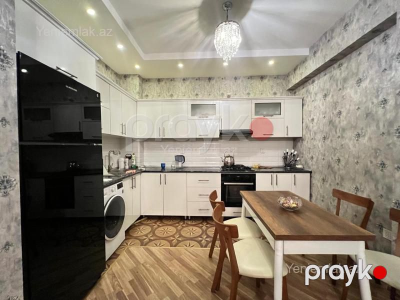 Satılır 3 otaqlı Bina evi menzil (Yeni tikili), 93 m², Xətai rayonu — Mənzil, Bakı (6)