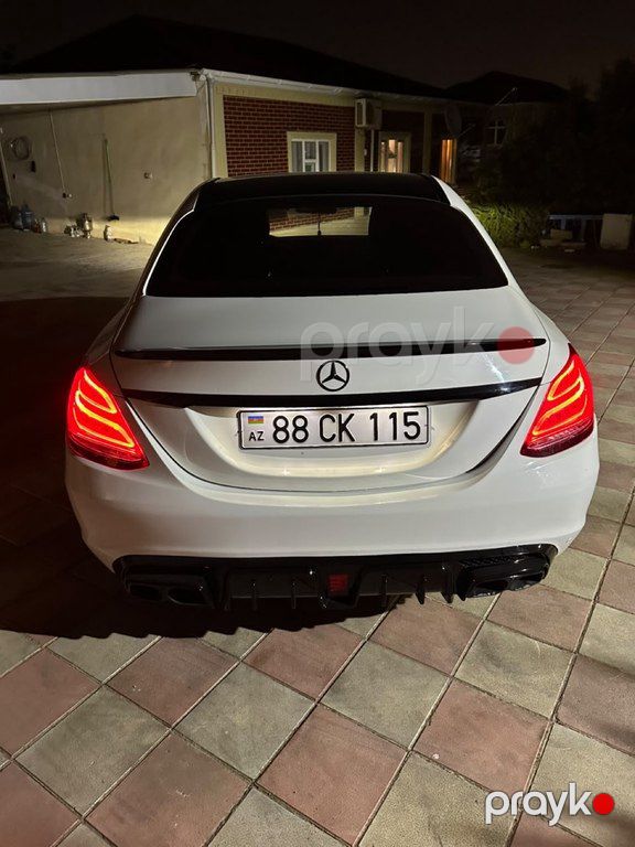Mercedes C 300 4MATIC, 2.0 L, 2016 il, 189 000 km — Avtomobillər, Bakı (2)