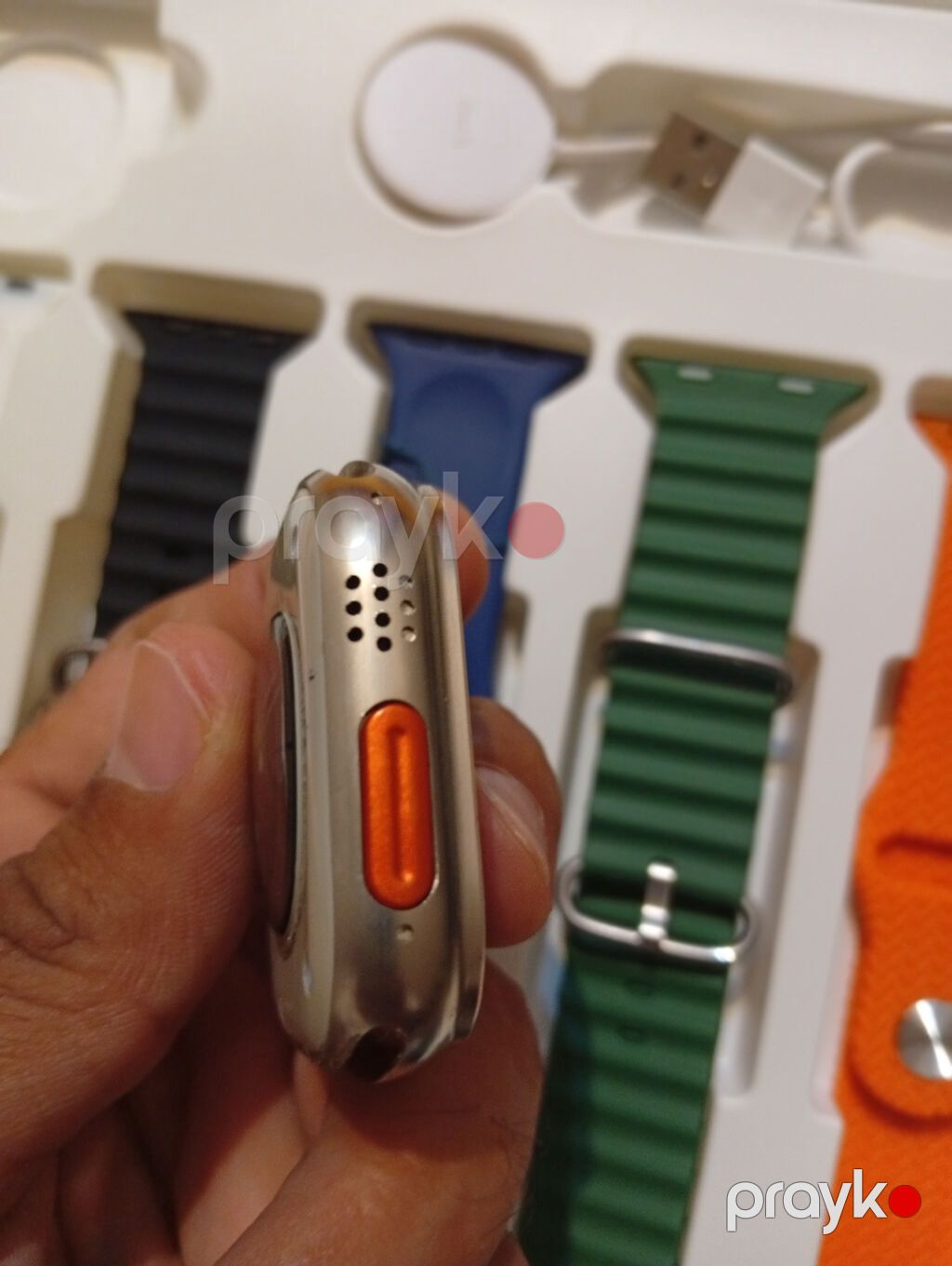 Yeni, Smart saat, Sensor ekran, rəng - Boz — Ağıllı saatlar, Bakı (5)