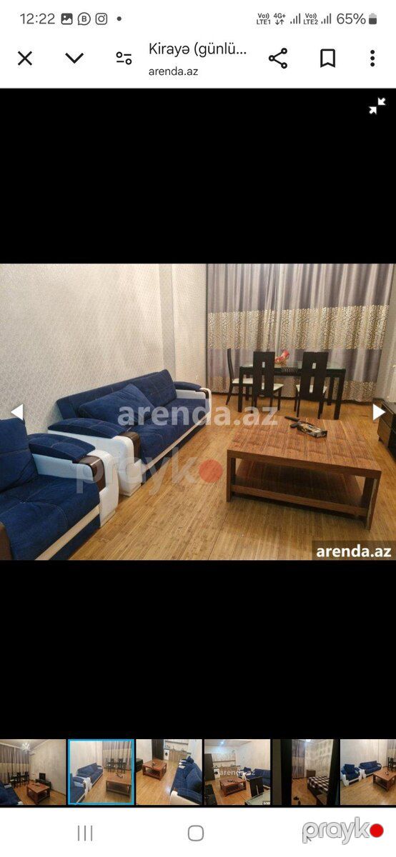 2-otaqlı yeni tikili kirayə verilir, H. Zərdabi küç. 192, 75 m² — Mənzil, Bakı (10)