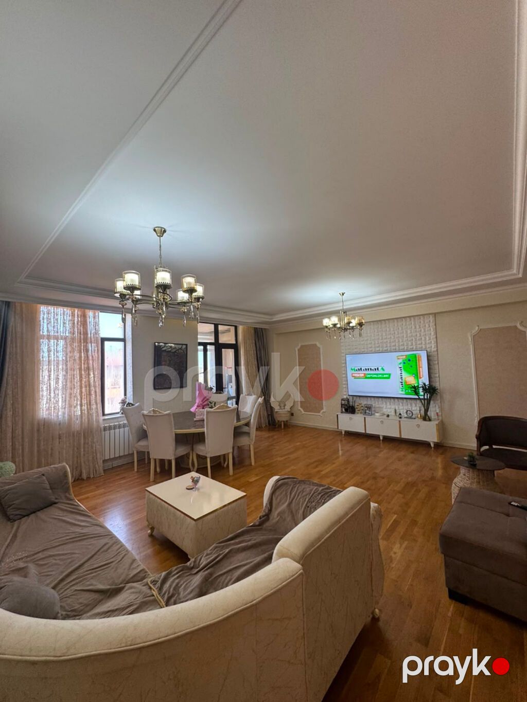 3 otaqlı, Yeni tikili, 175 kv. m — Mənzil, Bakı (2)