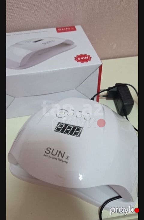SUN X dırnaqlar üçün Led/uv lampa – 64W Məhsul xüsusiyyətləri: - Güc — Bakı