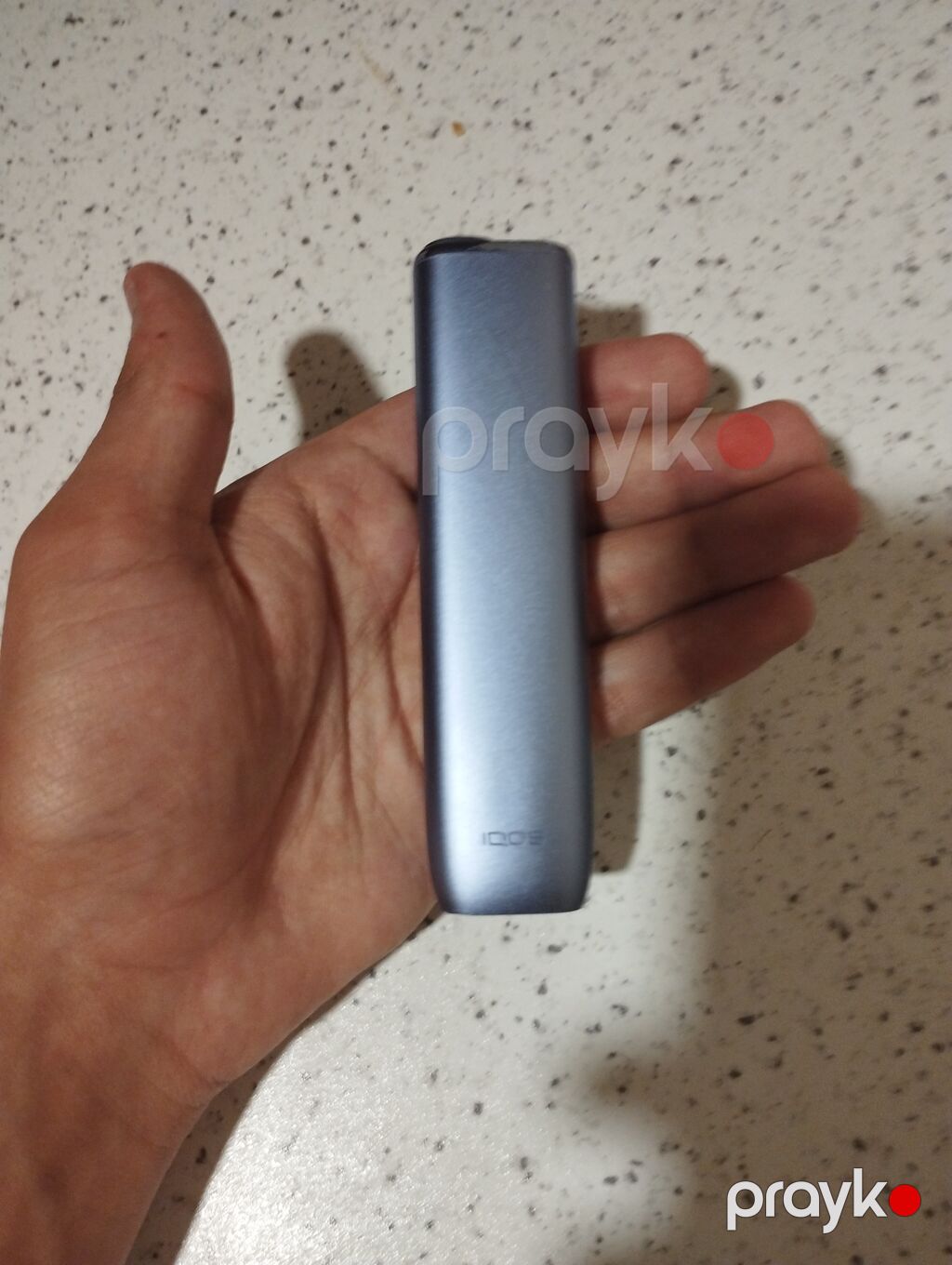 Iqos (elektron tütün qızdırıcı) cihazı - Rəng: göy/metallik — Elektronik siqaretlər, Bakı (4)