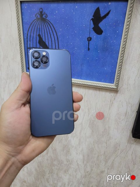 IPhone 12 Pro, 128 GB, Pacific Blue, Face ID — Bakı