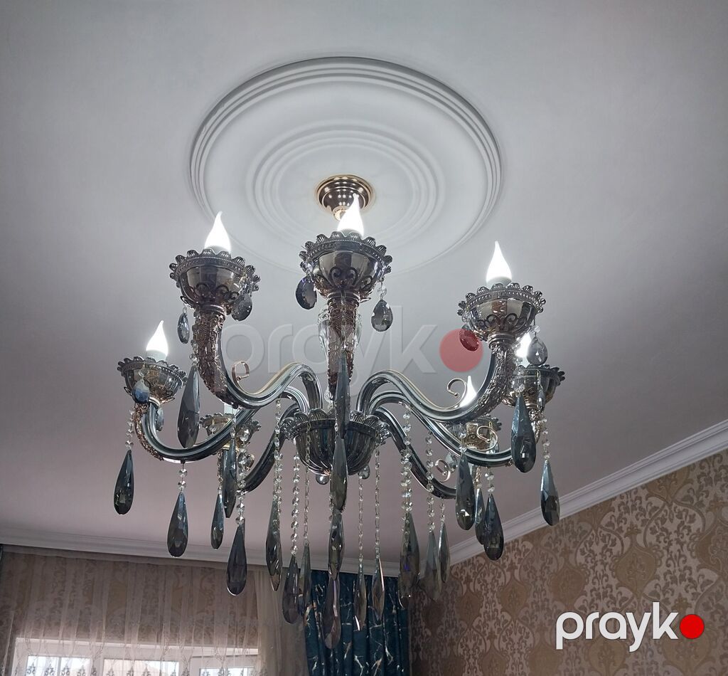 Çılçıraq, 8 lampa, Metal — Tavan is?qlar? v? cilc?raqlar, Digah (2)