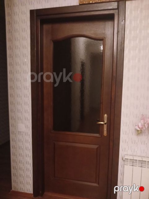Taxta otaq qapıları – klassik dizayn, tünd qəhvəyi rəng 5 ədəd 4ədədi — Bakı