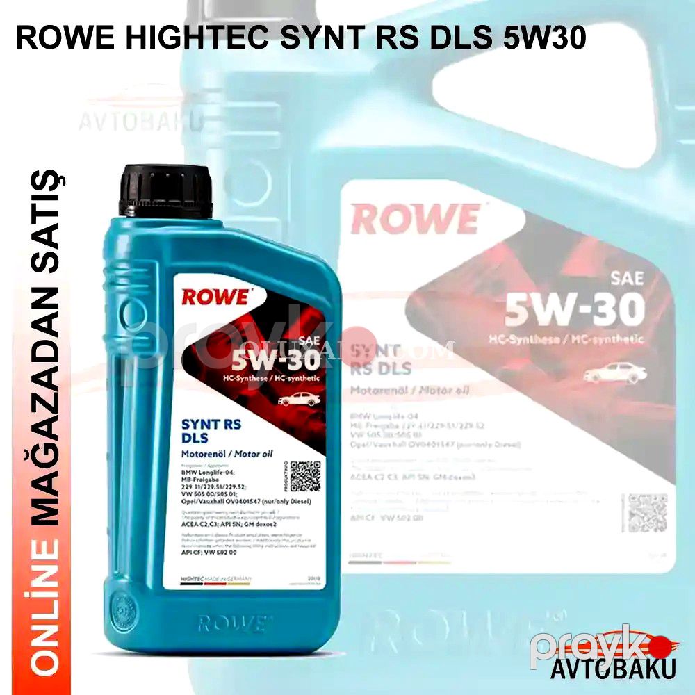Mühərrik yağları "Rowe" — Motor yağları, Bakı (3)