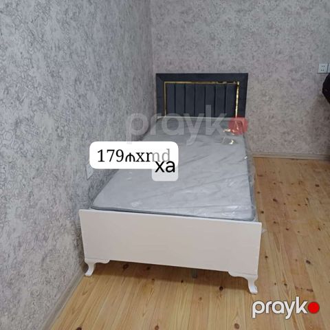 Tək nəfərlik çarpayı və matrastan ibarət dəst. - Ölçü: standart tək — Xırdalan