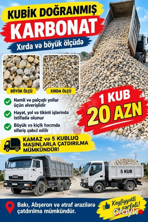 Mişar daşı qırıqları — Bakı