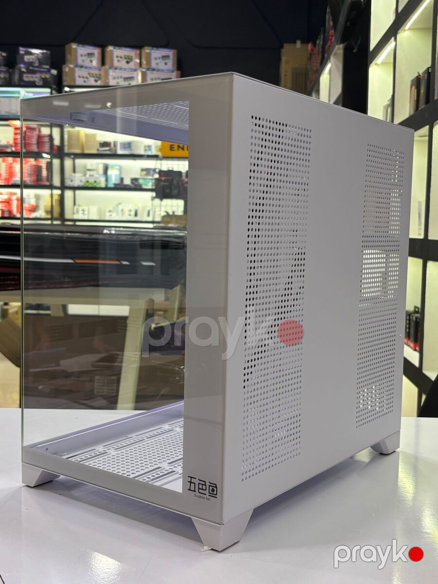 Gaming case LC-360 Atx Aquarium Case (White) — Kompüterlər və noutbuklar, Bakı (4)