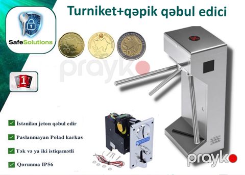 Turniket qəpik qəbuledicisi — Bakı