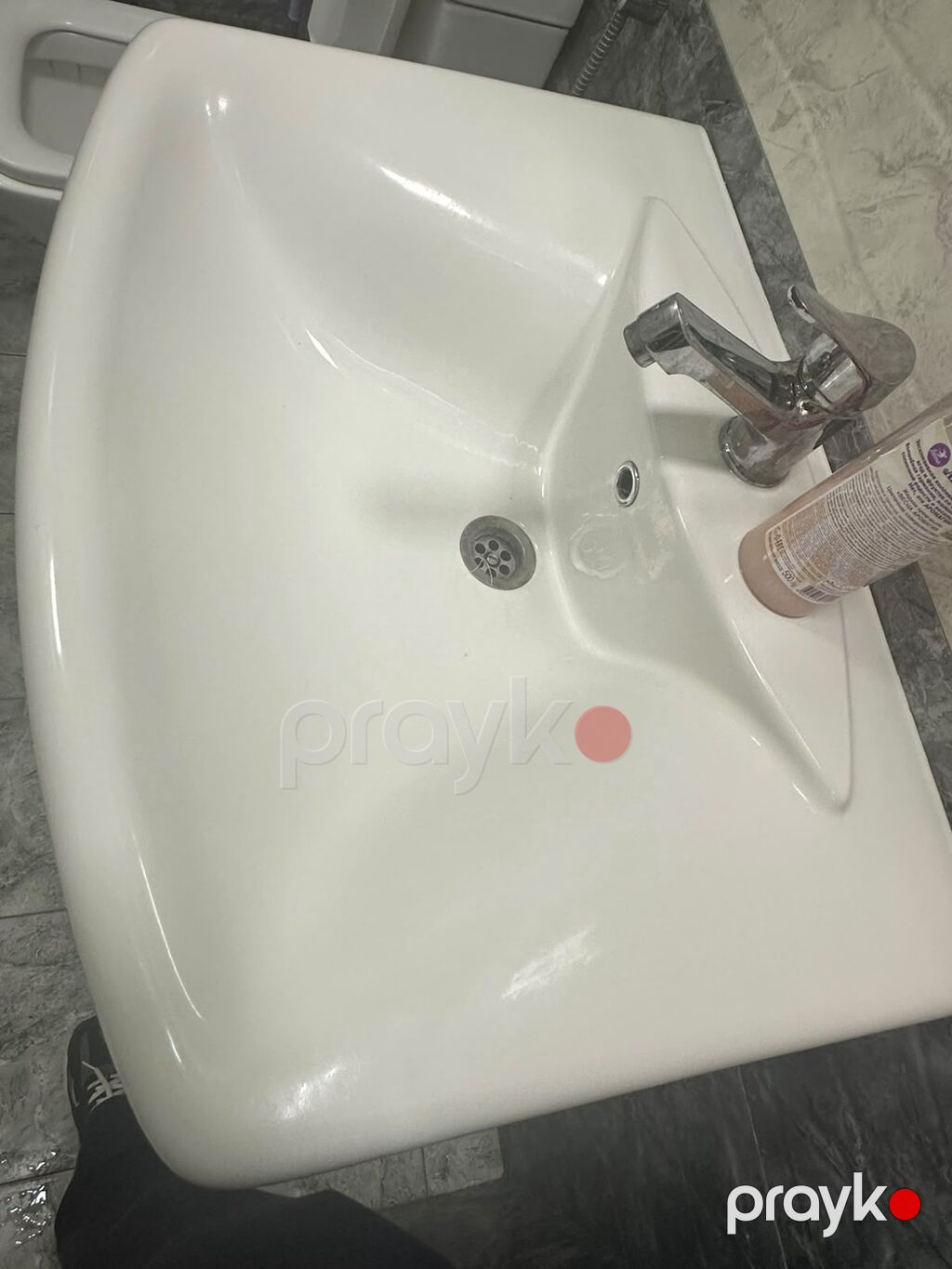 Pilləkənli pedestal lavabosu – vannaya otağı üçün klassik model — Lavabolar, Bakı (2)