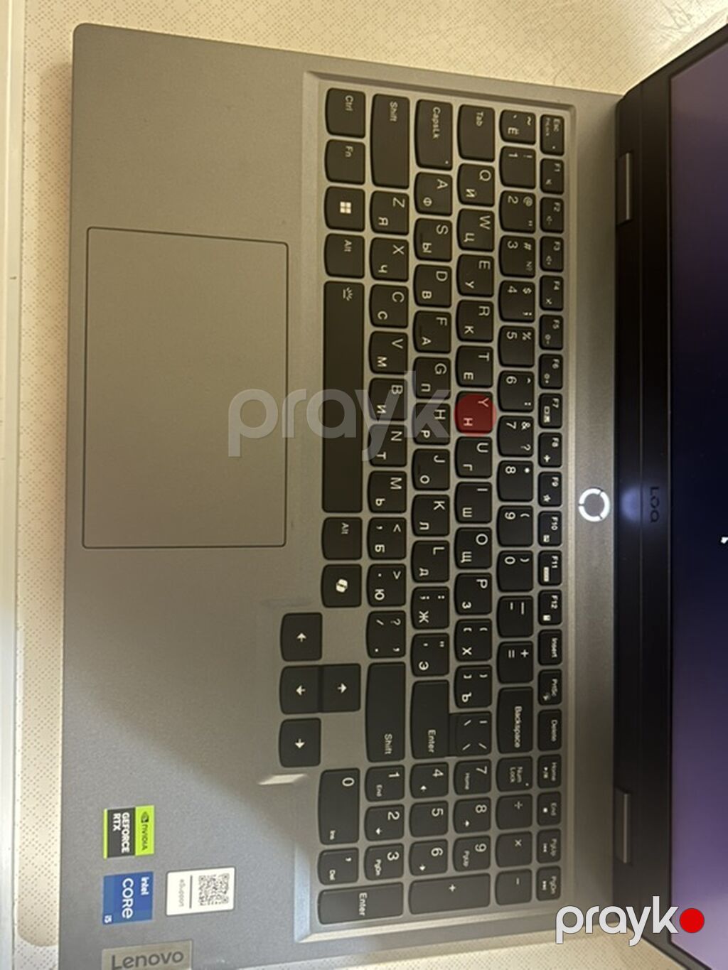 Lenovo LOQ 15IAX9 Prosessor: Intel Core i5-12450HX, 2.4 GHz Operativ — Lenovo, Digah (2)
