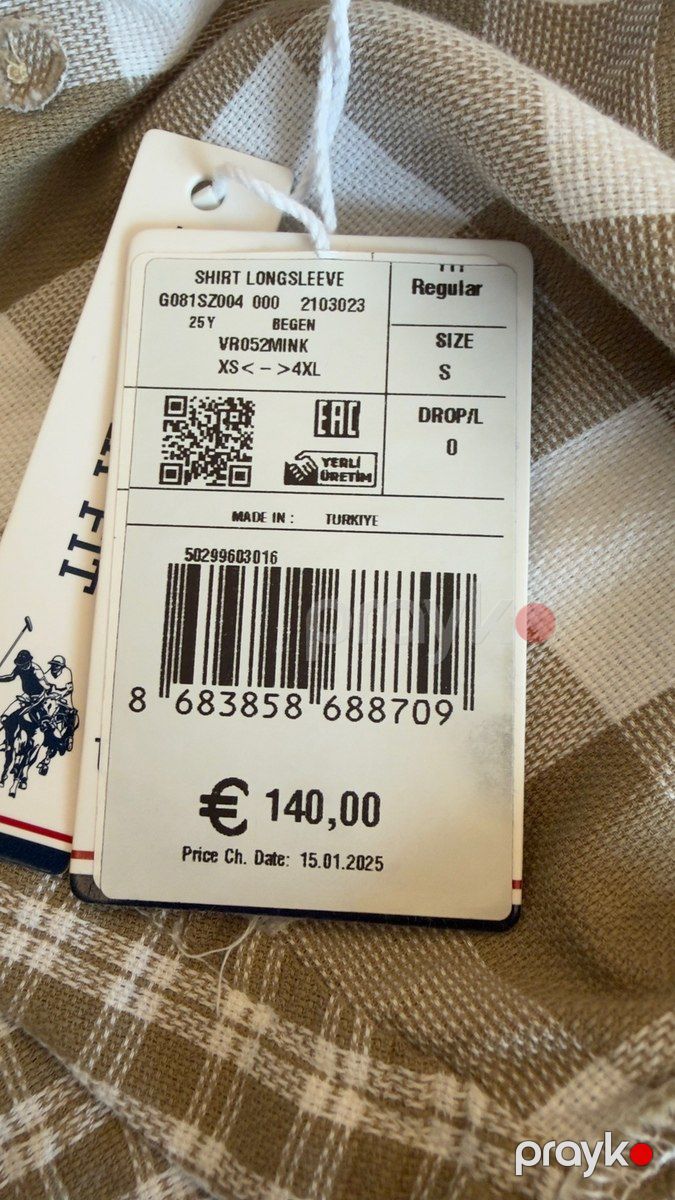 Köynək U.S. Polo Assn — Geyim, ayakkabı, aksesuarlar, Bakı (9)